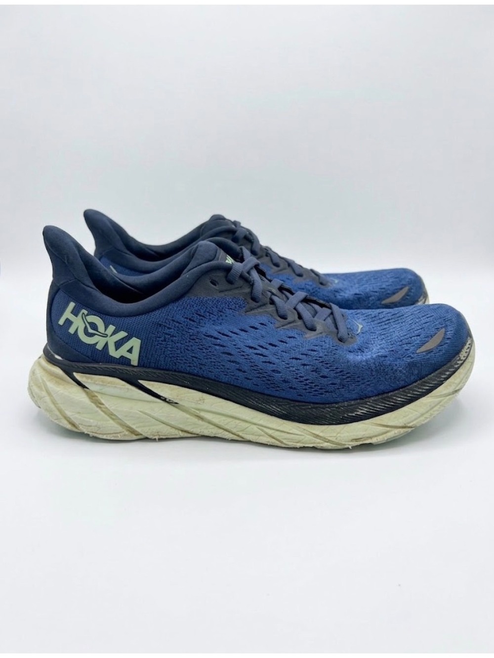 Hoka One One Clifton 8 'Dazzling Blue' Running Shoes 9.5